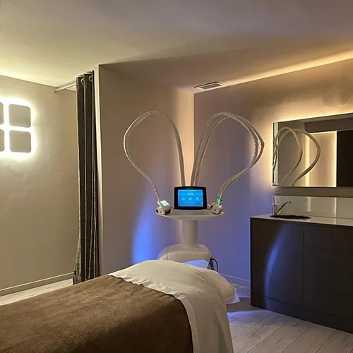 Cabina de masaje en amarama Barcelona
